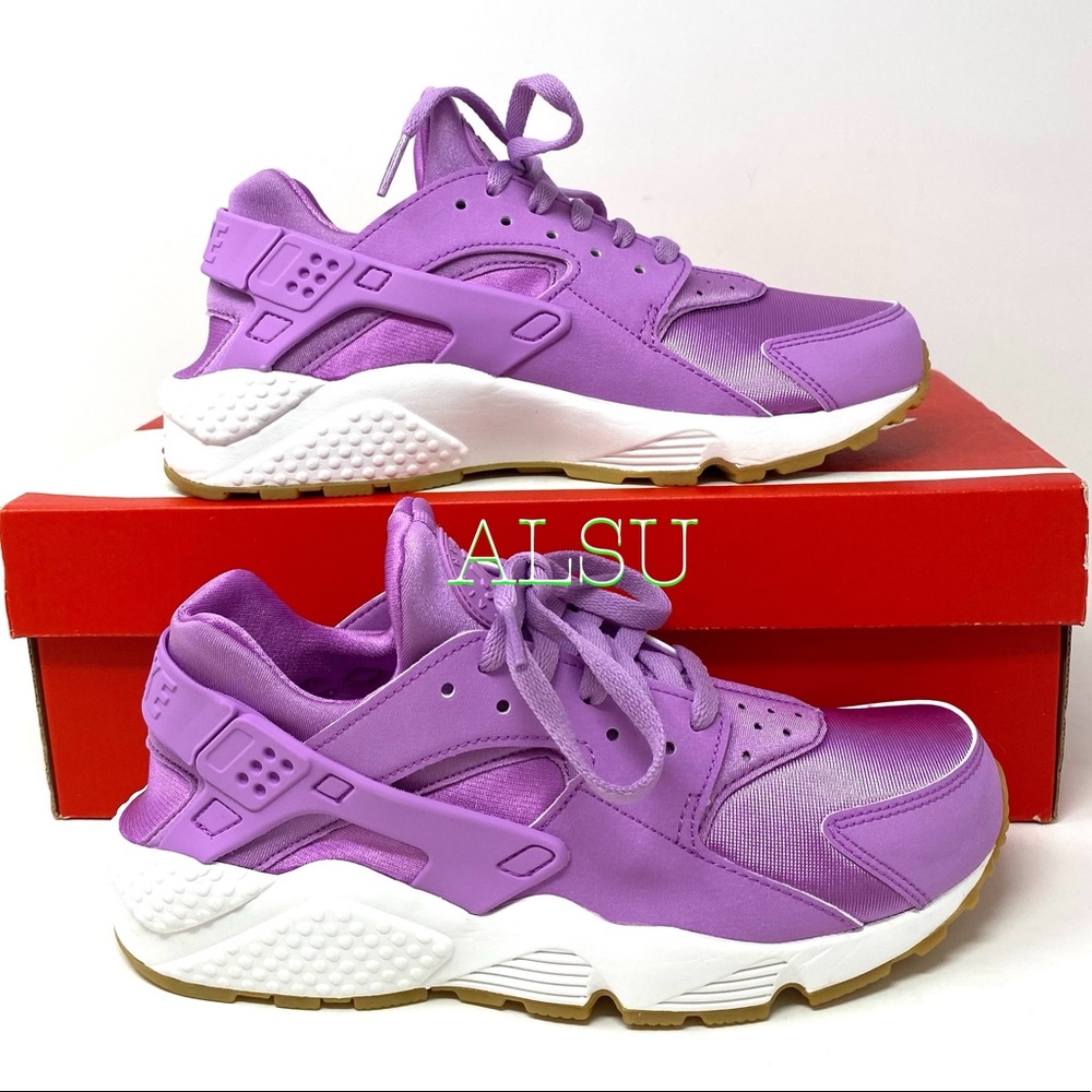Nike Air Huarache Run FG Fuchsia Purple Women’s - Picture 2 of 12